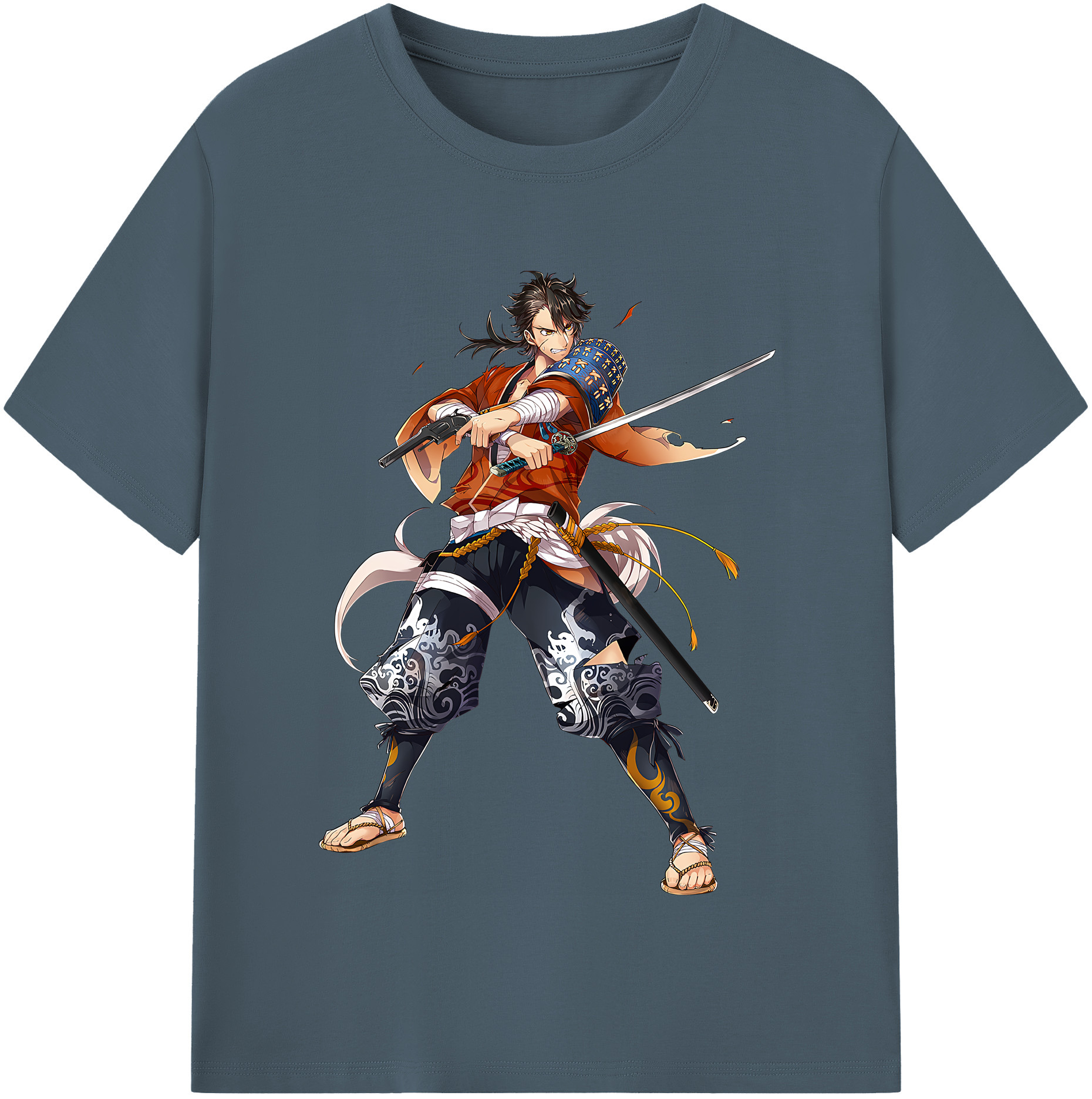 （画像用） 刀剣乱舞 Touken Ranbu 綿100％半袖Tシャツ（フロントプリント）